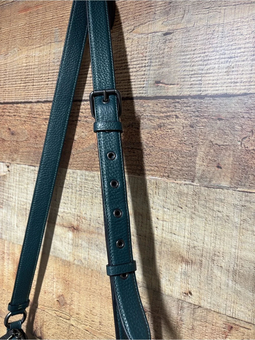Coach pebble leather